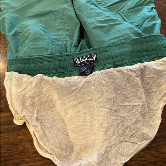 Xxxl vilebrequin green bathing suit good condition
